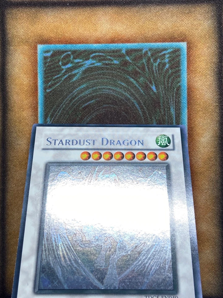 Yugioh Stardust Dragon TDGS-EN040 Ghost Rare NM (#3) - Image 2 of 4