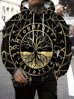 3D Geometric Pattern 3D All Over Print Hoodie - Adult & Kid