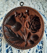 Springerle Speculaas Gingerbread Butter Cookie Press Mold - SYMBOLS OF BRITAIN