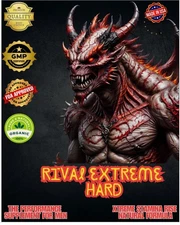 #1 Rival Extreme Hard Natural Male Energy Boost natural ENHANCE both sexes