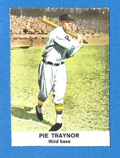 PIE TRAYNOR 1961 GOLDEN PRESS CARD #15 - EXMT