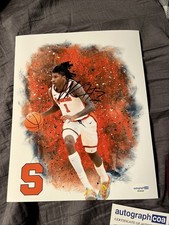 SYRACUSE ORANGE-DONNIE FREEMAN SIGNED AUTOGRAPHED PHOTO PICTURE 8x10 ACOA 🏀