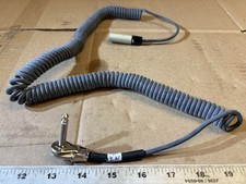 Switchcraft Inc CB Ham Radio Microphone Coiled Cord Mic Vintage