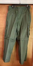 Boy Scouts of America Men s Zip-Off Cargo Pants Green Size 34
