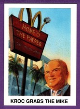 1991 Foul Ball Cards #23 Ray Kroc Grabs The Mike: San Diego Padres