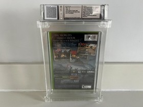 Call of Duty: Finest Hour (Xbox) WATA 9.6 A+ Graded New Sealed CGC VGA PSA 1st