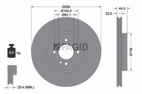 2X Pagid Bremsscheibe InnenbelüFtet Ø294Mm FüR Mini Mini R56 R50 R53 R57 R52