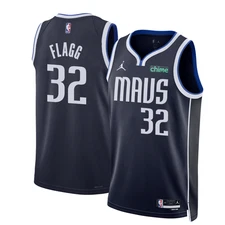 #32 Cooper Flagg 2025 Swingman White/Blue/Blue Navy YOUTH Stitched Jersey