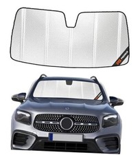 Windshield Sun Shade for Benz GLB 2020-2025. Reflective Aluminum Film Front