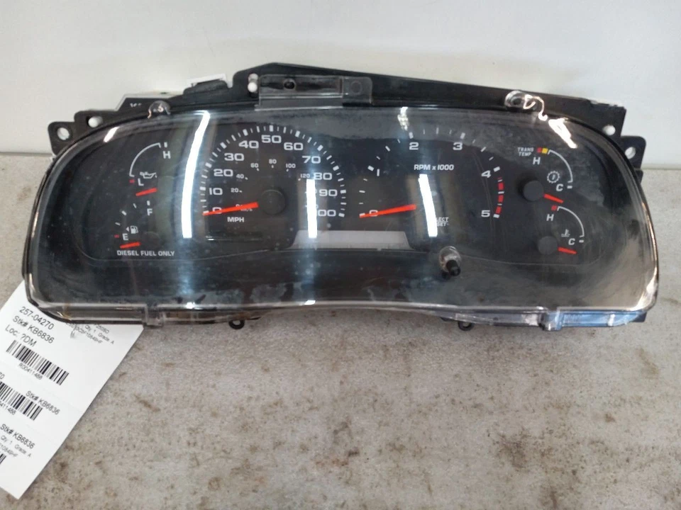 Speedometer Cluster MPH From 11/04/02 Fits 03 EXCURSION 411488 - Изображение 2 из 4