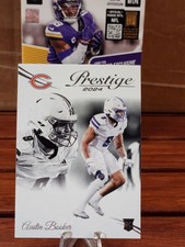2024 Panini Prestige Football Austin Booker - Rookie Card - Chicago Bears