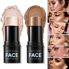Face Pearl Stone Highlighter Stick Contour Shading Lasting Cheek Stereoscopic Br