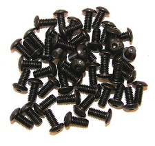 50 3/8" Tattoo Machine Button Head Screws , Lot Of 8-32 Screws Binder Parts USA