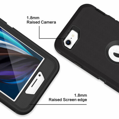 For iPhone 7/8/SE 2020/2022 Case Shockproof Heavy Duty Cover fits