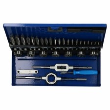 Metric Tap Die Set M3-M12 1st 2nd Plug Finishing 32pc US Pro AT607