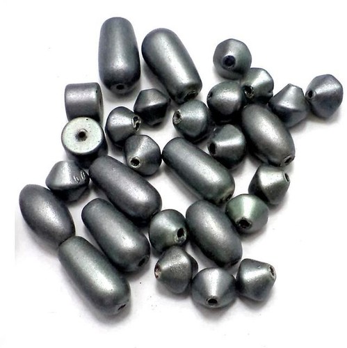 Glass Disco Beads Luster Coating For Bracelet Jewelry Making 100 Pcs 6-20mm - Picture 13 of 21