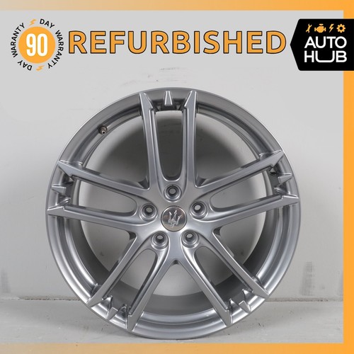 Maserati GranTurismo M145 8.5 x 20 20" Front Wheel Rim Shiny Titanium OEM