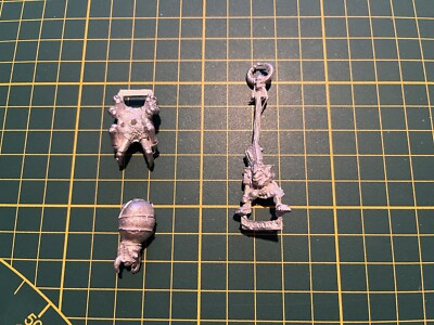 Warhammer Orcs Goblin Forest Goblins Spider Riders Standard Metal Used Rare #2
