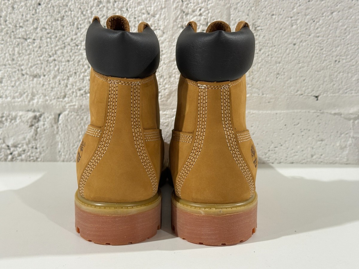 NEW Timberland 6 Inch Boot Wheat Nubuck Premium TB010061-713 Men's