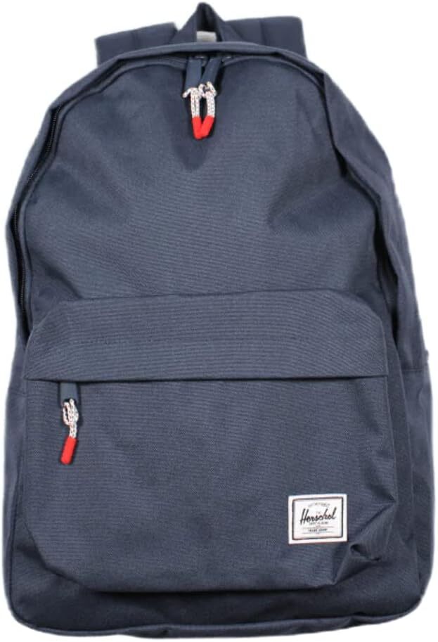 Herschel Classic Woven Label Backpack - Navy