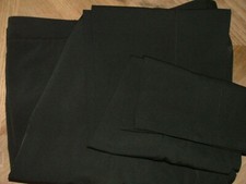 NEW VERSACE COLLECTION DRESS PANTS SIZE 36 X 34 POLYESTER ELASTANE BLACK #105