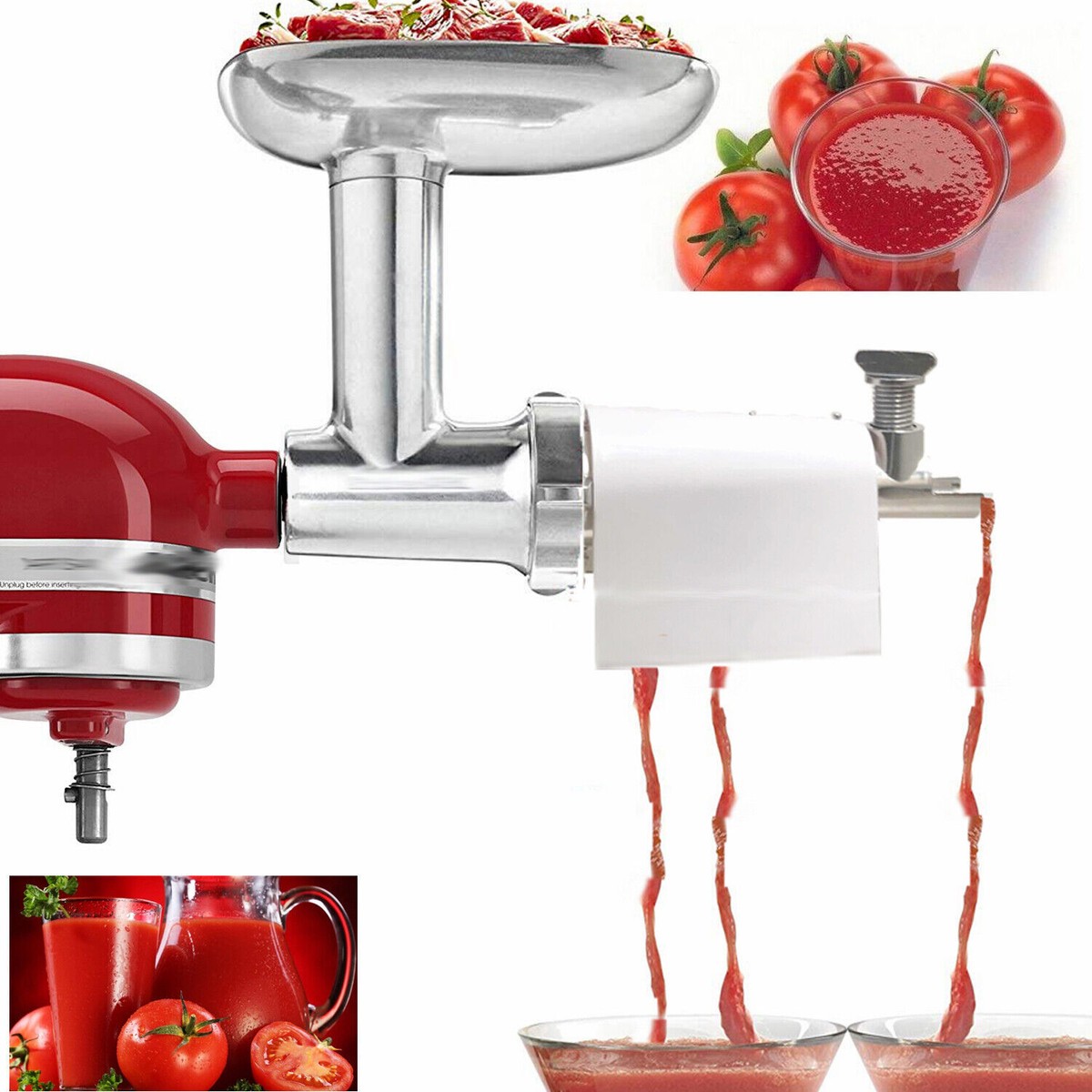 KITOART Masticating Juicer Attachment voor KitchenAid Alle