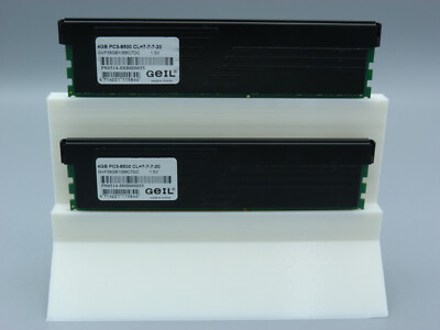 2x 4GB GeiL Value Plus GVP38GB1066C7DC 8GB DDR3 1066MHz PC3-8500U PC RAM Kit
