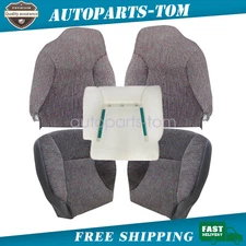 For 1998-2002 Dodge Ram 1500 2500 3500 Front Bottom Top Replacement Seat Cover
