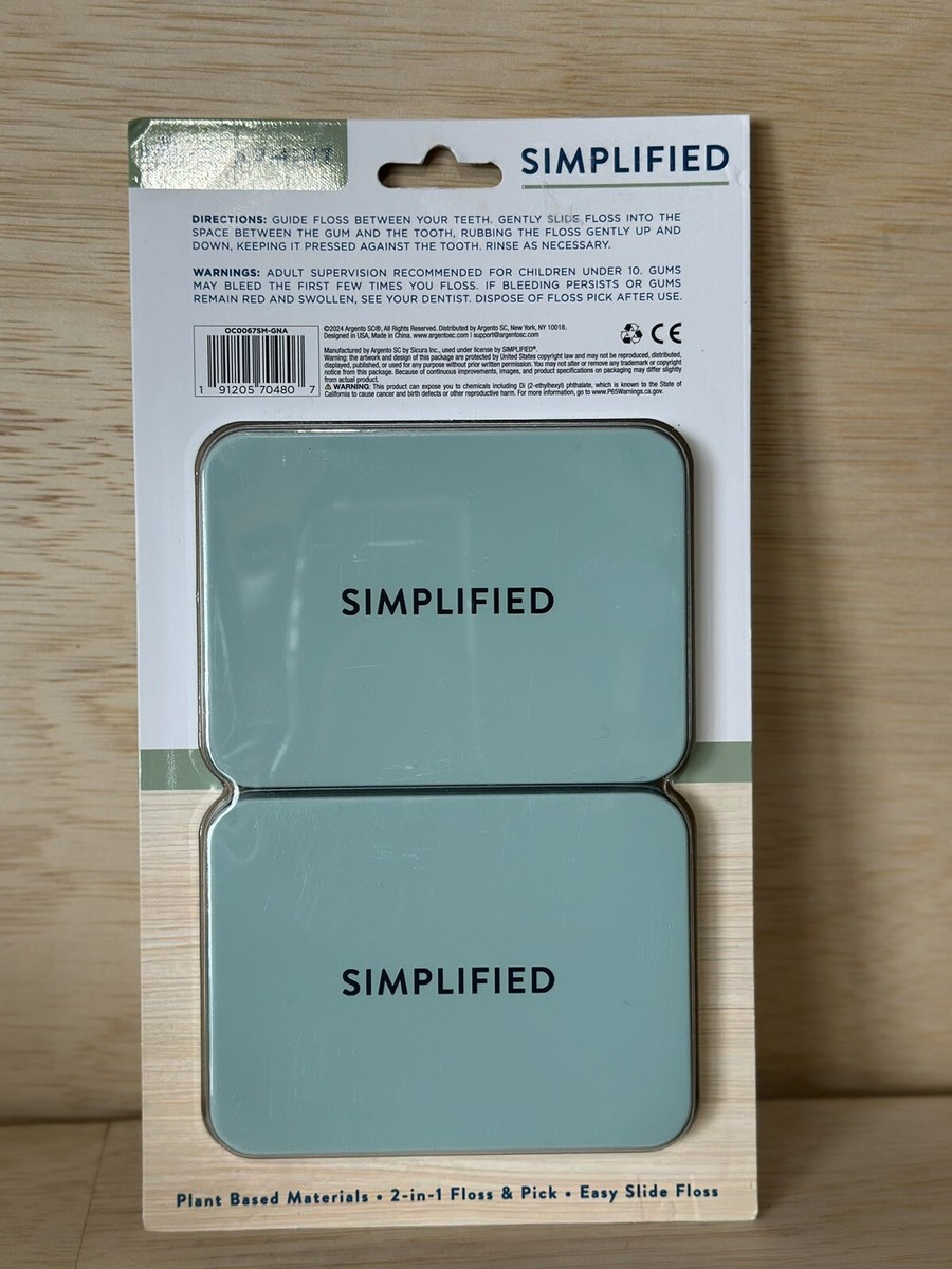 Simplified Dual- Sided Dental Picks Spearmint Favor 150 Picks 