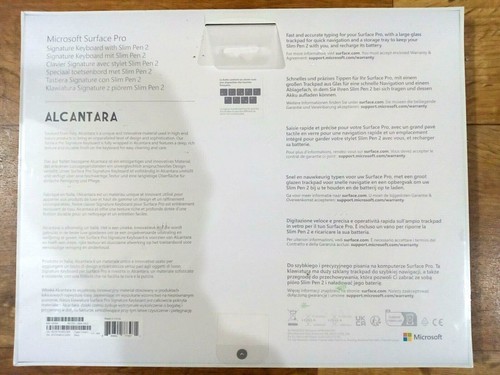 Microsoft Surface Clavier Signature + STYLET Slim Pen 2 Alcantara AZERTY 1864 - Photo 4/11