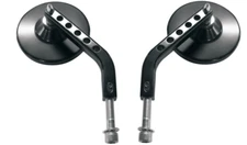 JOKER MACHINE VIEWTECH 7 BILLET MIRRORS HARLEY DYNA SOFTAIL SPORTSTER TOURING