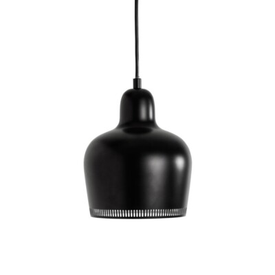 PSL Pendant Lamp Light Artek A330S Goldenbell Black LED 40W H20cm Japan