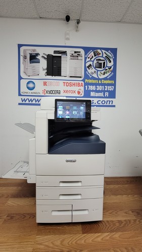 XEROX ALTALINK C8070 COPIER, FAX, NETWORK PRINTER, DUAL SCANNER, LOW ...