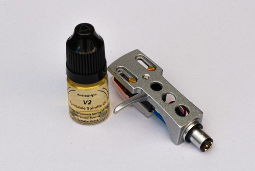 Ein silbernes Headshell, Stylus und V2 Öl für Reloop RP-6000 mk6, RP-7000, RP-8000 - Bild 4 von 8