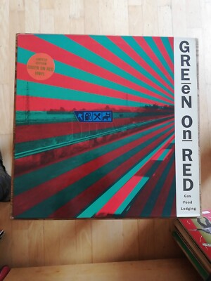 Green On Red - Gas Food Lodging 1985  Enigma Records BROWN Vinyl LP