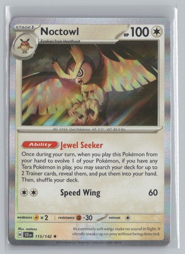 SV05: Temporal Forces #127/162 Noctowl Common - 第 1/2 張圖片