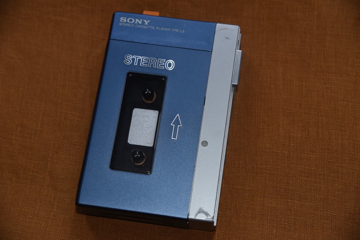 Walkman Sony TPS-L2 – Baladeur Cassette Vintage, Gardiens De La Galaxie, Pour Pièces (non Testé) + étui