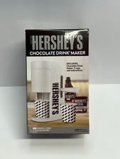 Hershey's Chocolate Drink Maker w/ Cups White NIB