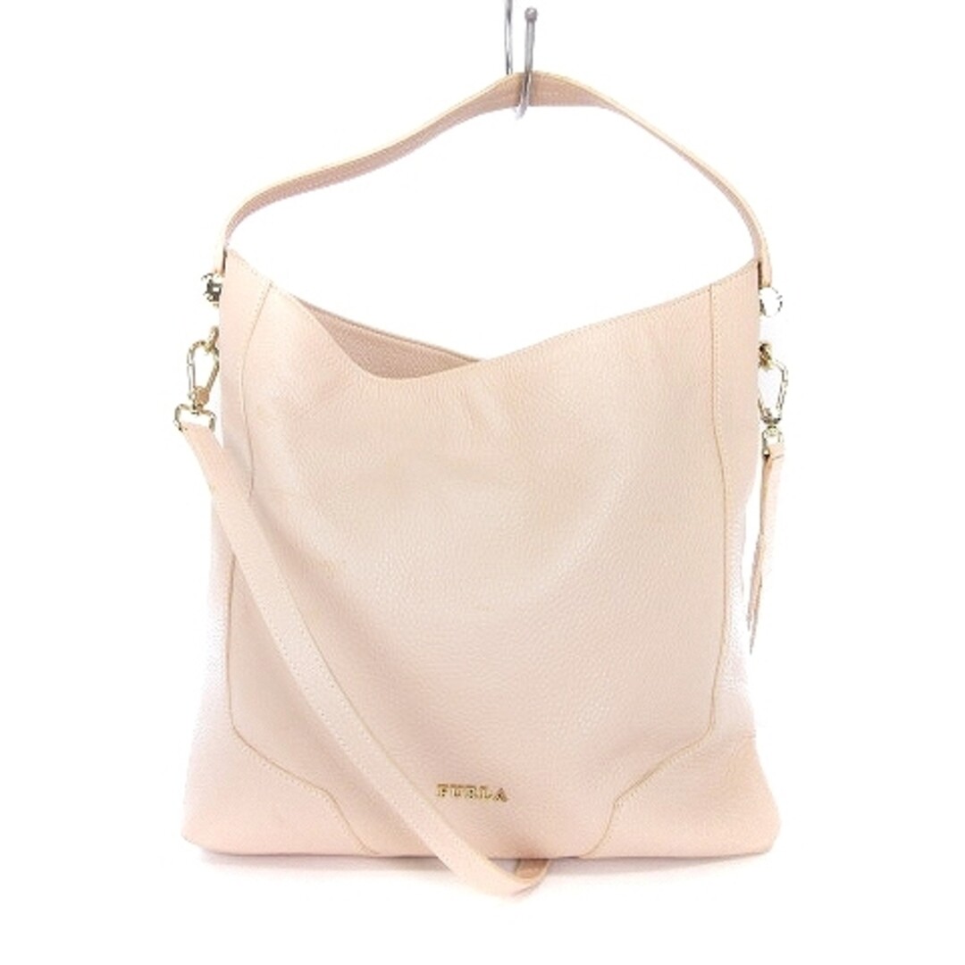 Furla 2 Way Shoulder Bag Hand Leather Hobo Magnet F6641 Pink Furla 2 Way Shoulder Bag Hand Leather Hobo Magnet F6641 Pink