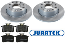 For Volkswagen VW - Golf MK5 1.4 1.6 1.9 TDi 2004-2009 Rear Brake Discs and Pads