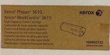 NEW Xerox 106R02722 High Capacity Toner Original Cartridge Black P3610/WC3615