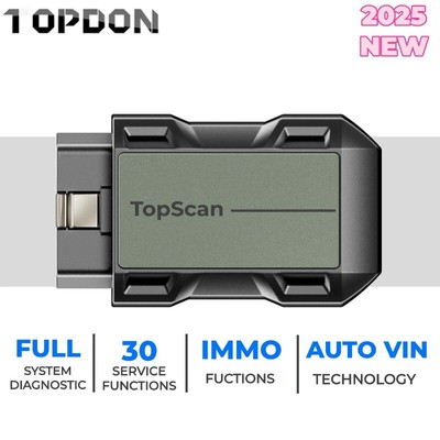 2025 TOPDON TopScan PRO Wireless All System Diagnostic Scanner Car Code Reader