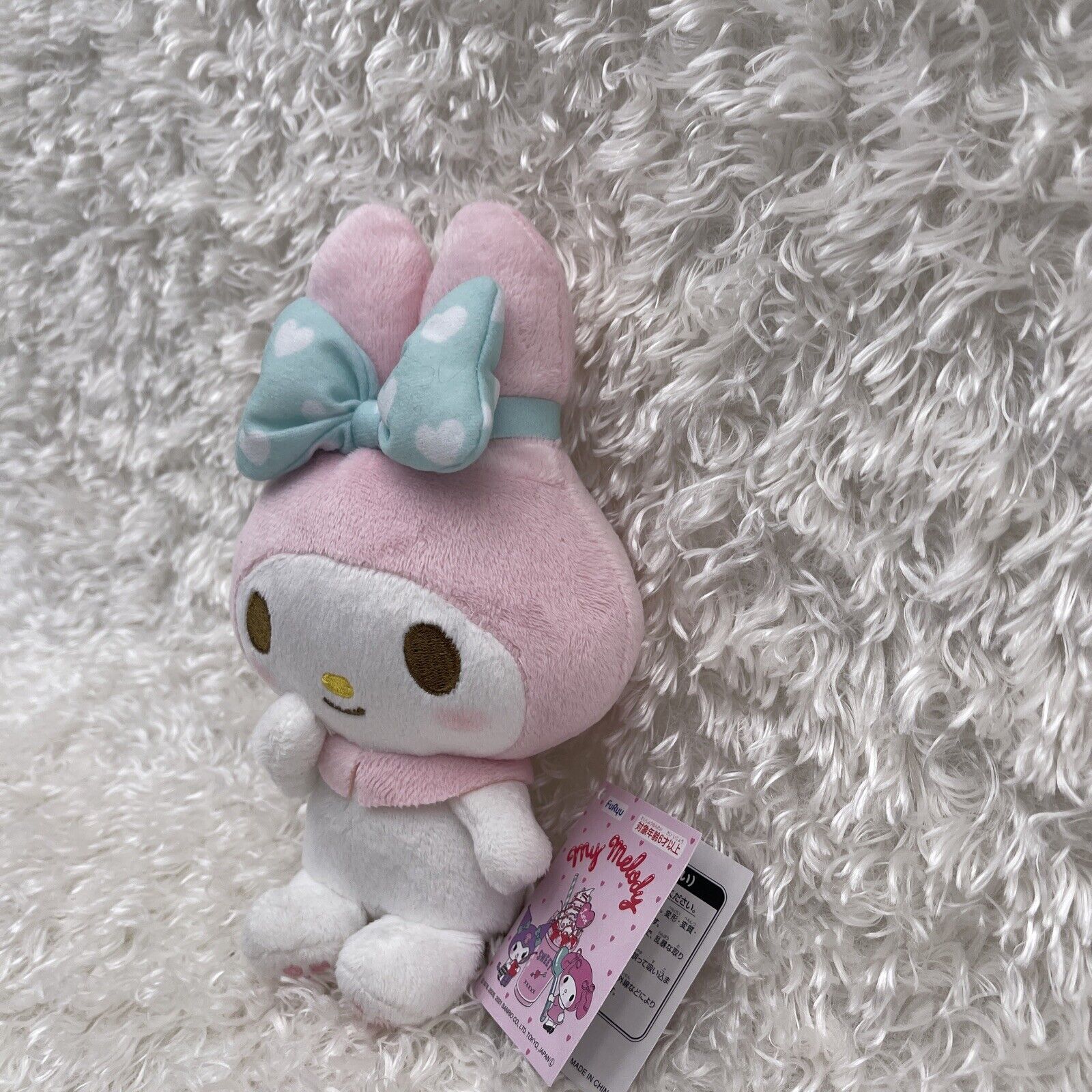 Plush toy Blue Bow Butterfly Knot Pink My Melody Plush Toys