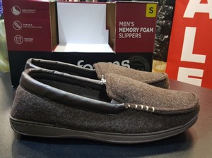 mens dearfoam memory foam slippers