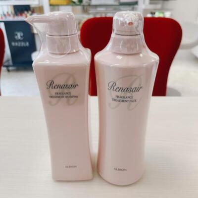 ALBION Renasair フレグランス　シャンプー 500ml 2本セット ALBION RENASAIR Fragrance Treatment Shampoo Pack Conditioner Hair