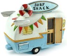Surf Shack Camper 1pc MI 55874 Miniature Fairy Garden  Beach Tropical