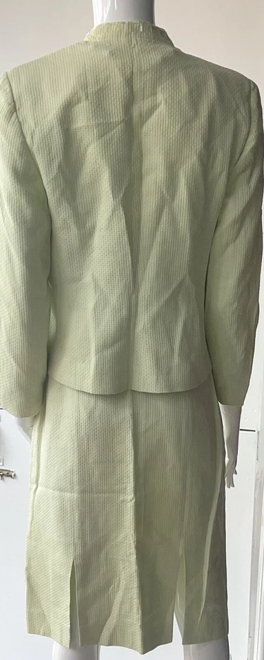 DE COLECCIÓN VALENTINO MISS V FALDA LIMÓN TRAJE TALLA TOP 42/8 FALDA 6 Foto 2 de 4