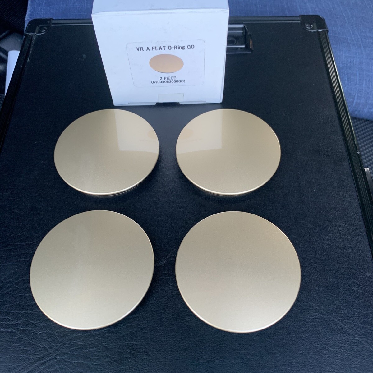 Volk Racing Center Cap - Bronze - Set De 4 Pièces - Pour Jantes TE37/ZE40 - Neuf Du Japon