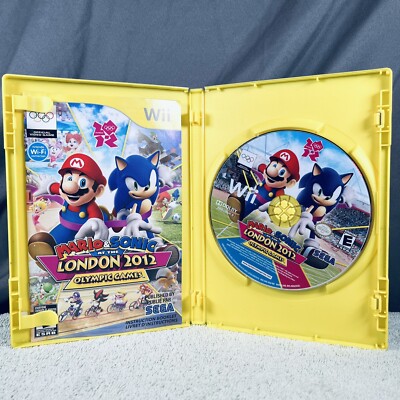 Mario & Sonic at the London 2012 Olympic Games Nintendo Wii CIB