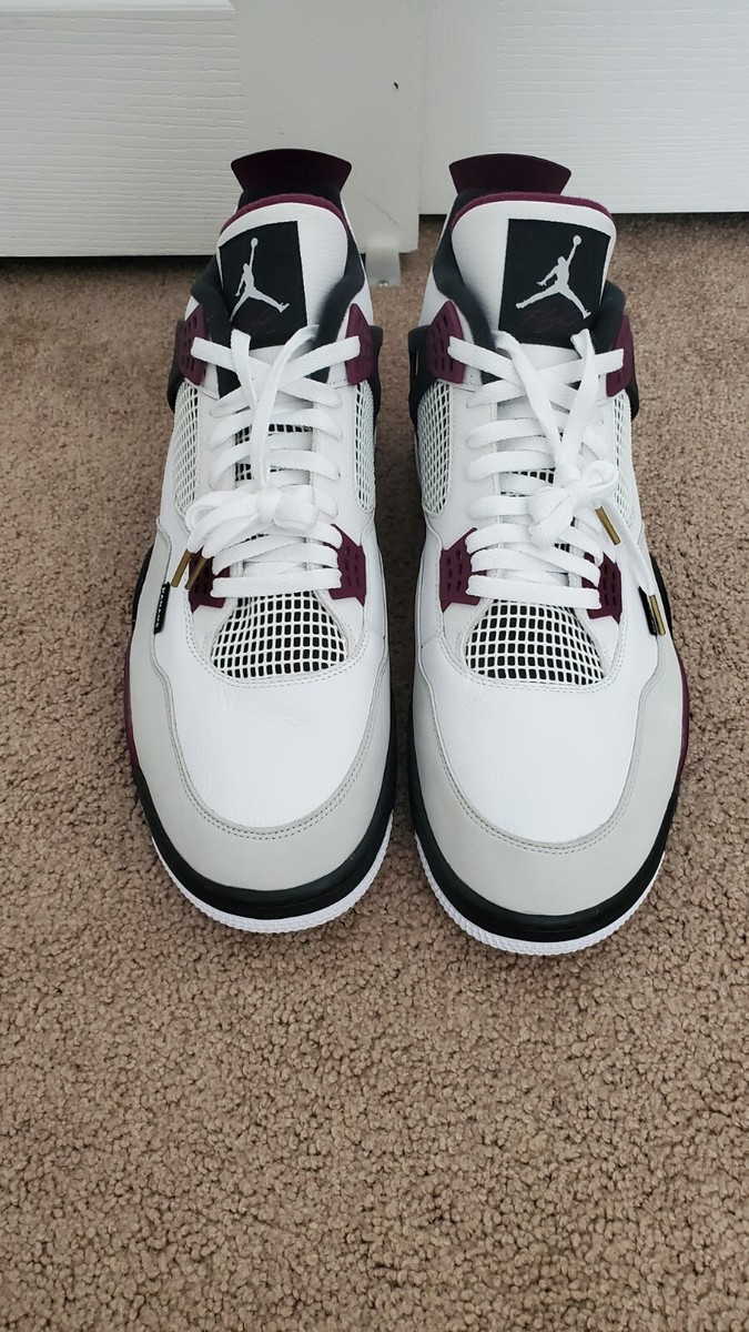 USED Nike Air Jordan 4 Retro x Paris Saint-Germain PSG USED Nike Air Jordan 4 Retro x Paris Saint-Germain PSG